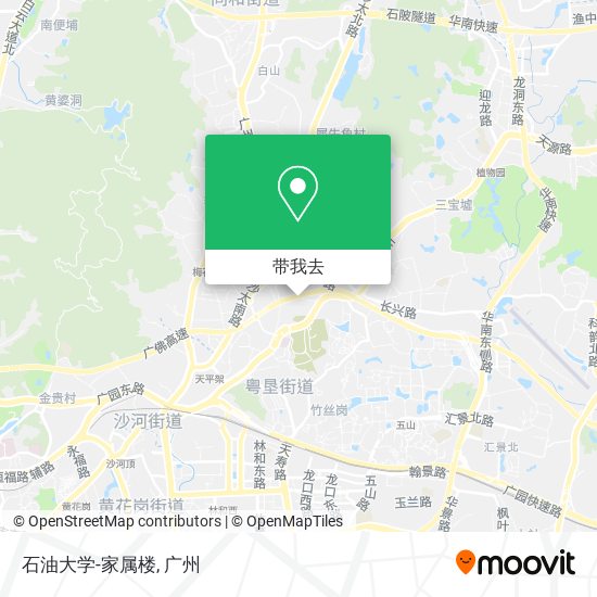 石油大学-家属楼地图