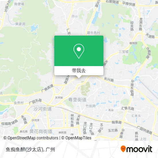 鱼痴鱼醉(沙太店)地图