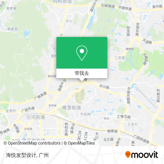 海悦发型设计地图