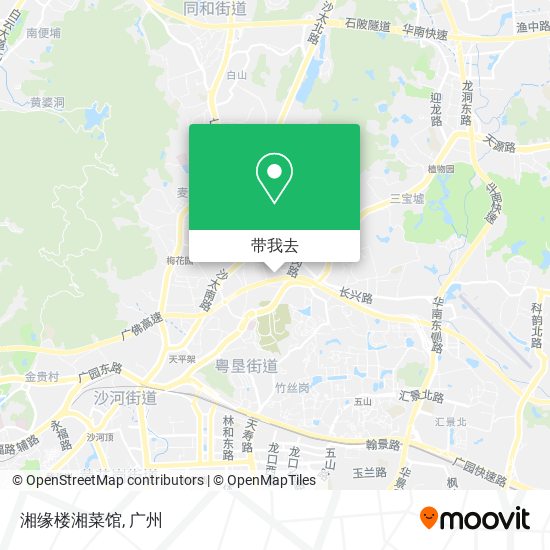 湘缘楼湘菜馆地图