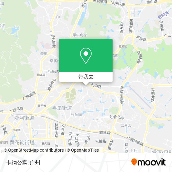 卡纳公寓地图