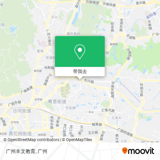 广州丰文教育地图
