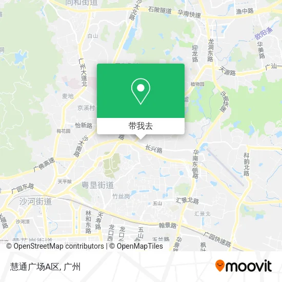 慧通广场A区地图