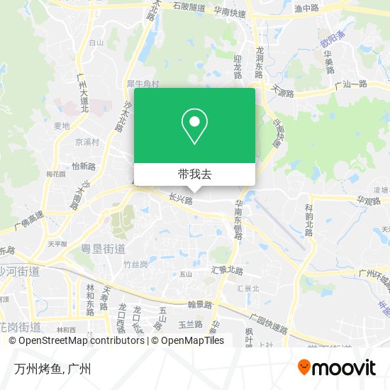 万州烤鱼地图