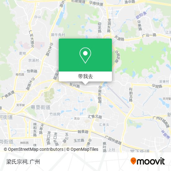 梁氏宗祠地图