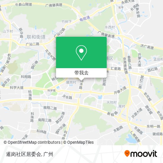 暹岗社区居委会地图