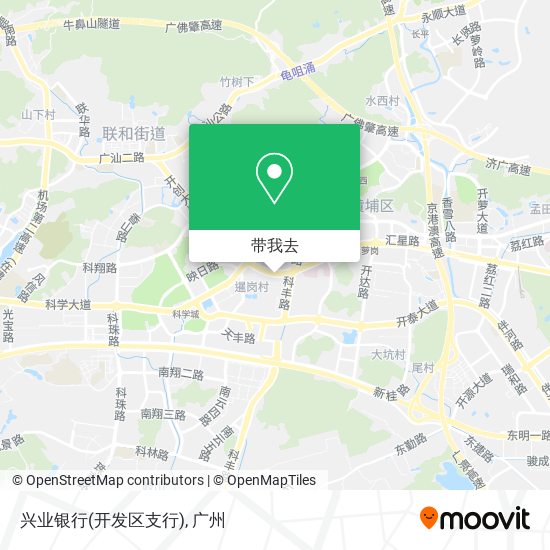 兴业银行(开发区支行)地图