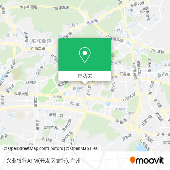 兴业银行ATM(开发区支行)地图