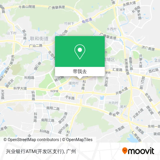 兴业银行ATM(开发区支行)地图