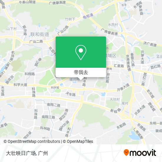大壮映日广场地图