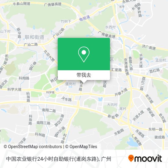 中国农业银行24小时自助银行(暹岗东路)地图