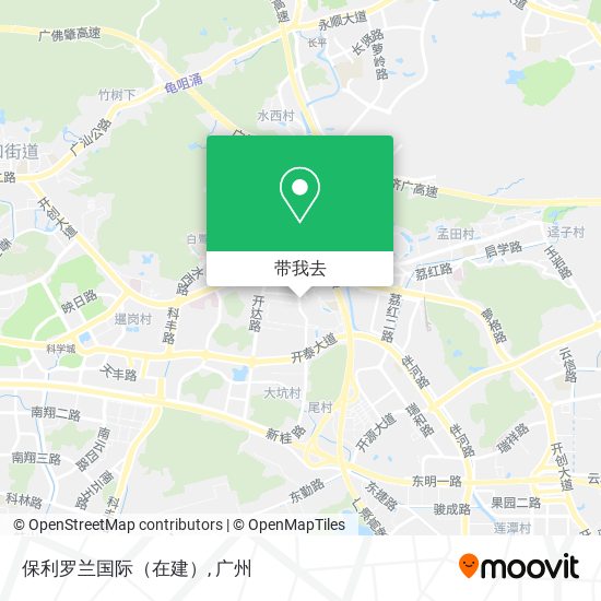 保利罗兰国际（在建）地图