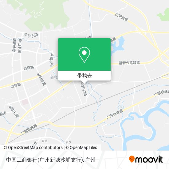 中国工商银行(广州新塘沙埔支行)地图