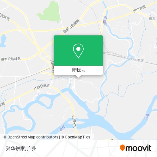 兴华饼家地图