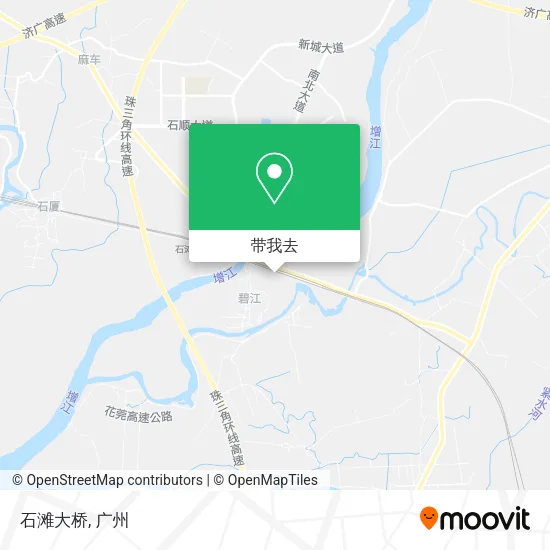 石滩大桥地图