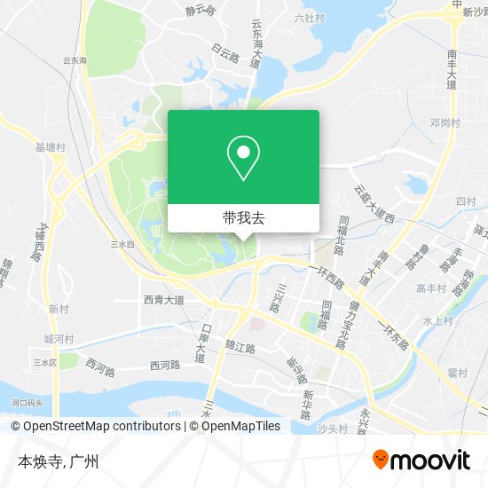 本焕寺地图