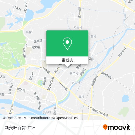 新美旺百货地图