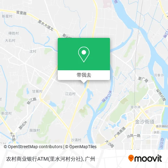 农村商业银行ATM(里水河村分社)地图