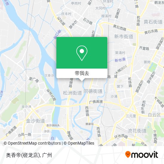 奥香帝(槎龙店)地图