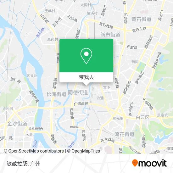 敏诚拉肠地图