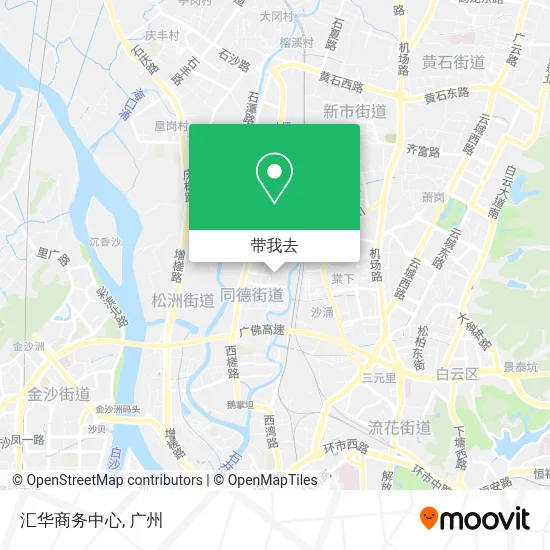 汇华商务中心地图