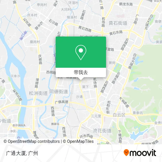 广通大厦地图