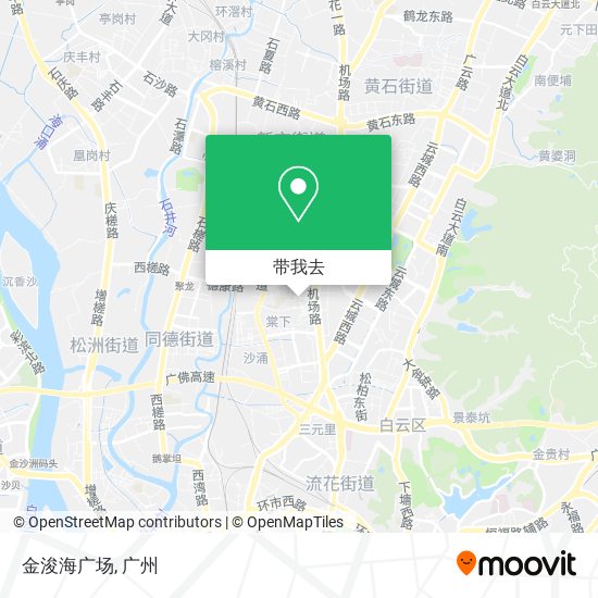 金浚海广场地图
