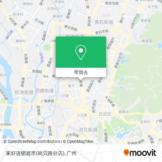 家好连锁超市(岗贝路分店)地图