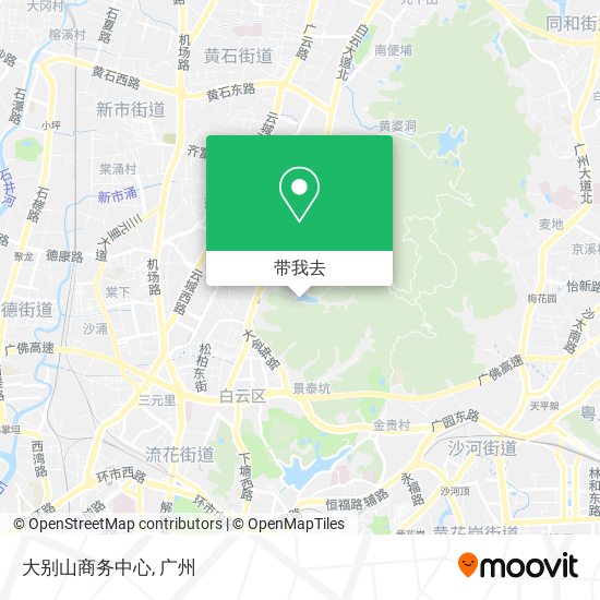 大别山商务中心地图