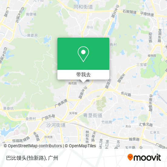 巴比馒头(怡新路)地图
