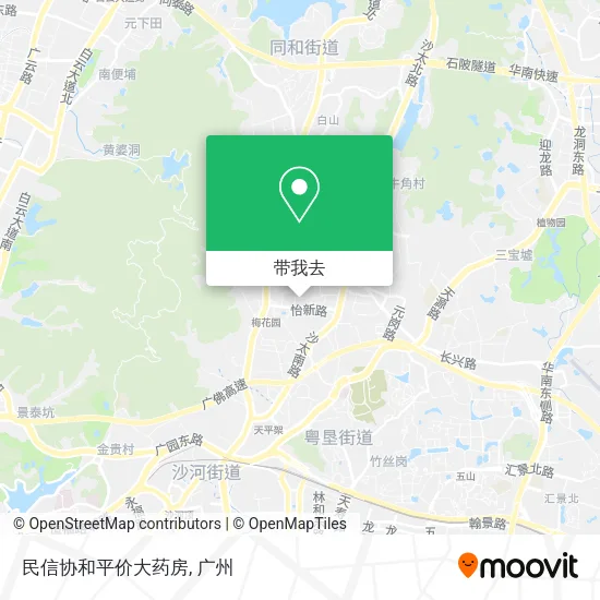 民信协和平价大药房地图