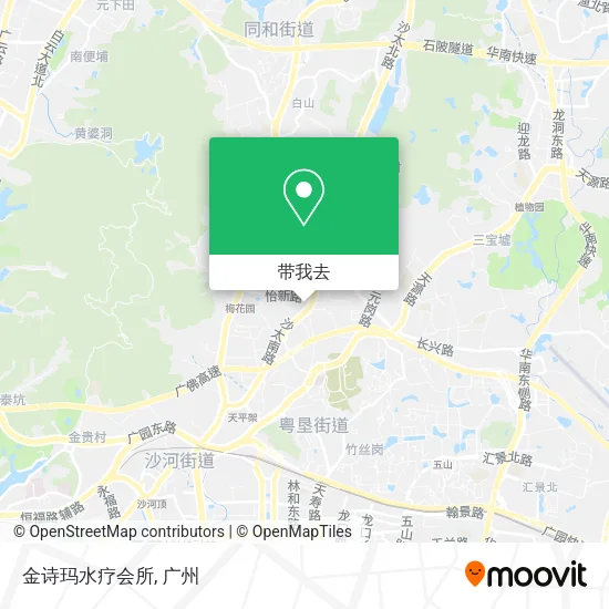 金诗玛水疗会所地图