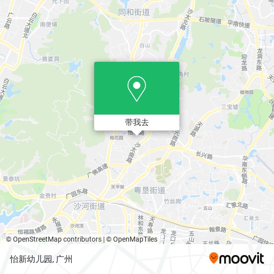 怡新幼儿园地图