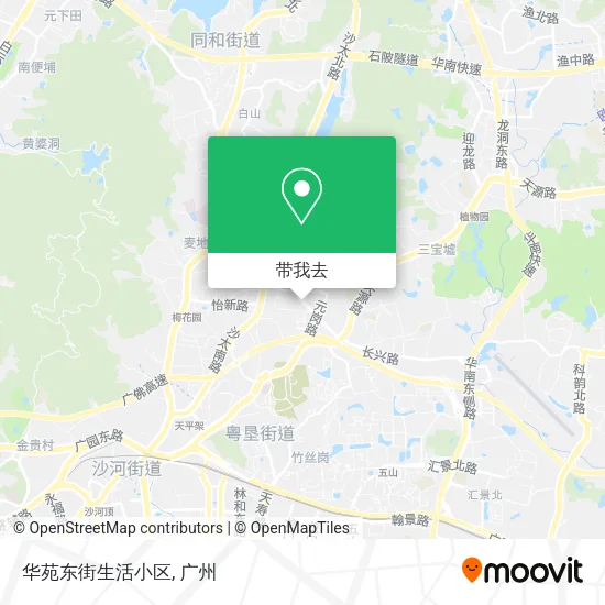 华苑东街生活小区地图