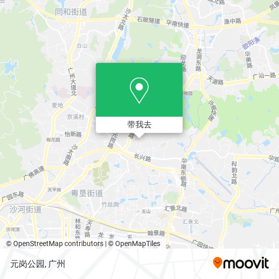 元岗公园地图