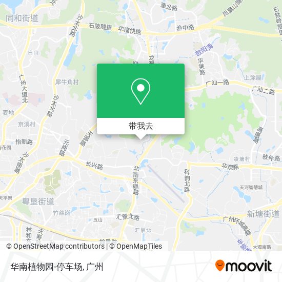 华南植物园-停车场地图