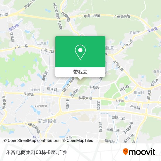 乐富电商集群03栋-B座地图