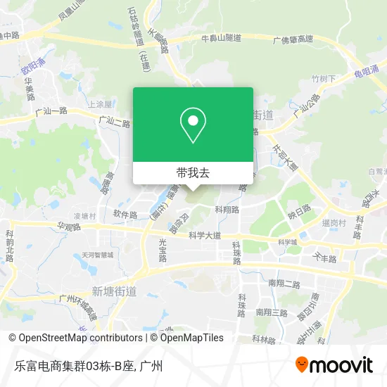 乐富电商集群03栋-B座地图