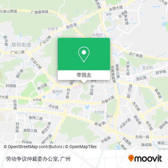 劳动争议仲裁委办公室地图