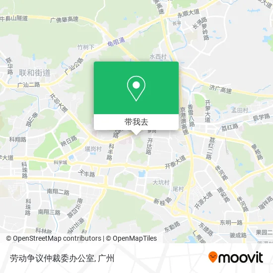 劳动争议仲裁委办公室地图