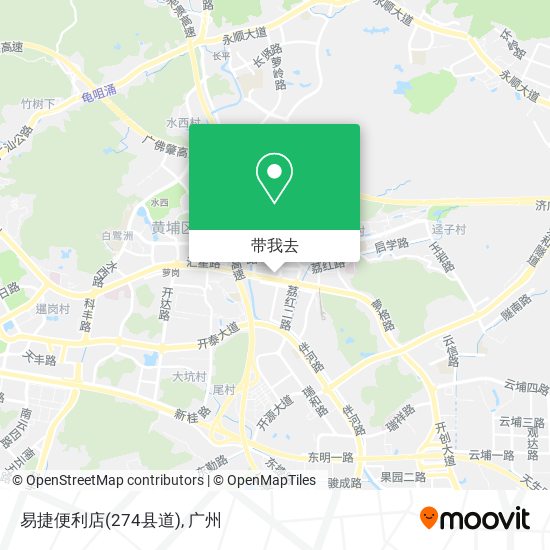 易捷便利店(274县道)地图