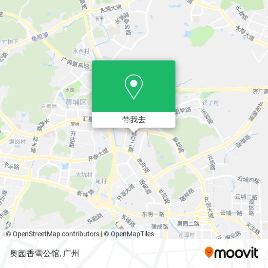 奥园香雪公馆地图