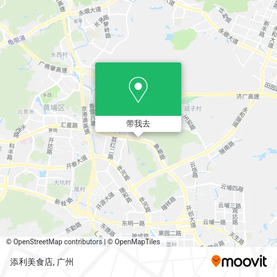 添利美食店地图