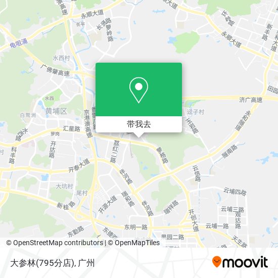 大参林(795分店)地图