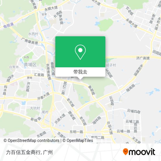 力百信五金商行地图
