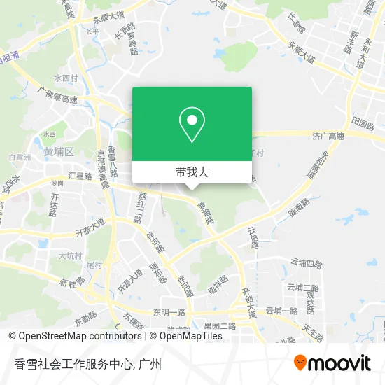 香雪社会工作服务中心地图