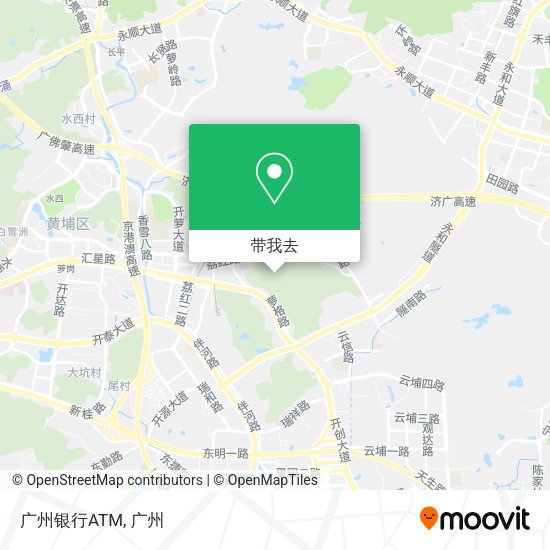 广州银行ATM地图