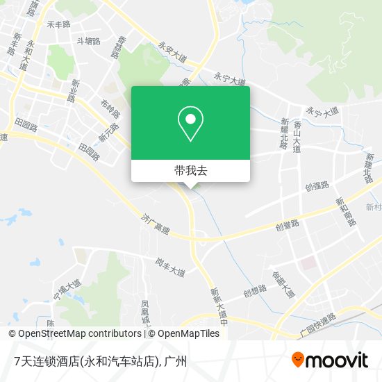 7天连锁酒店(永和汽车站店)地图