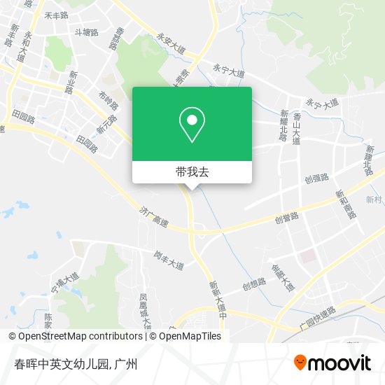 春晖中英文幼儿园地图