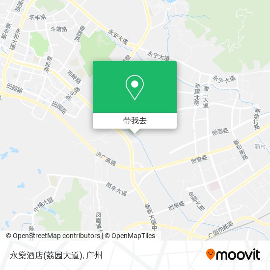 永燊酒店(荔园大道)地图